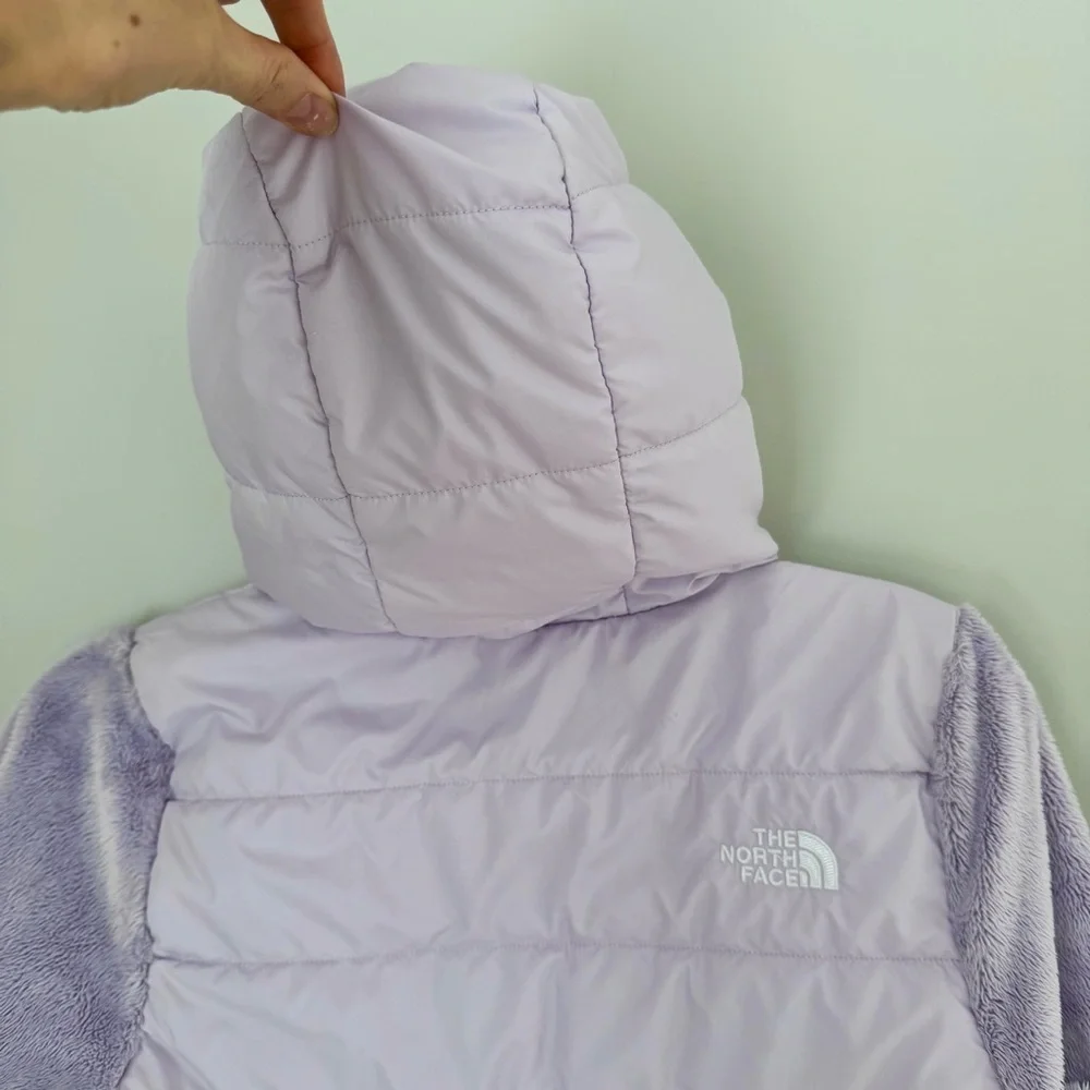 The North Face Girls' Sherpa Ny-Ion Mashup Jacket - Lavender Fog XL 14/16